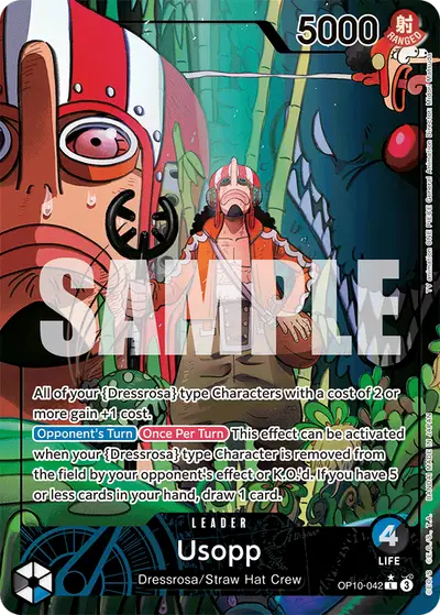 Usopp OP10-042 Parallel OP10 Royal Blood