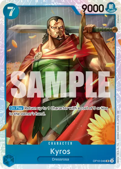 Kyros OP10-046 Reprint PRB02 One Piece Card The Best Vol. 2