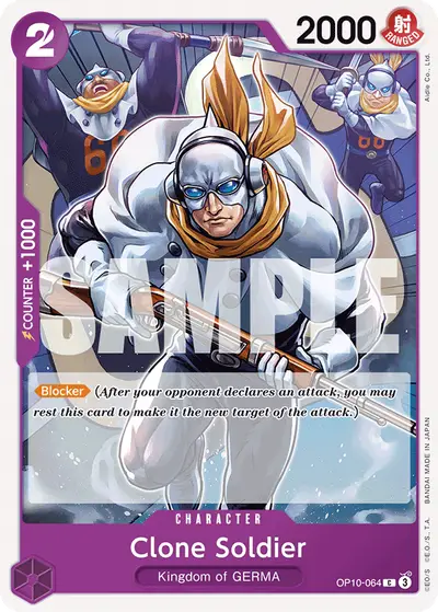 Clone Soldier OP10-064 OP10 Royal Blood