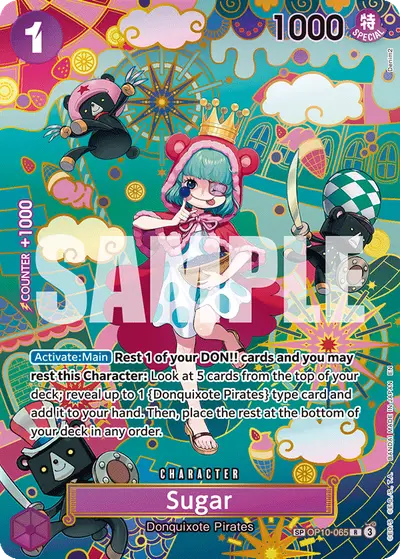 Sugar OP10-065 SP OP14 The Azure Sea's Seven
