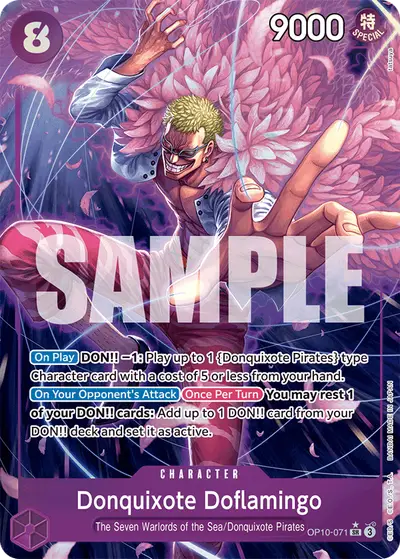 Donquixote Doflamingo OP10-071 Parallel OP10 Royal Blood
