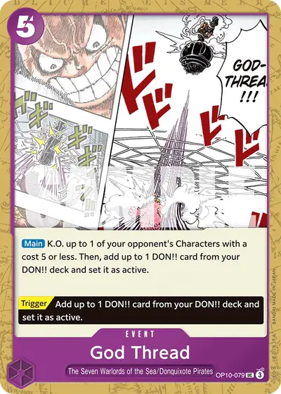 God Thread OP10-079 OP10 Royal Blood