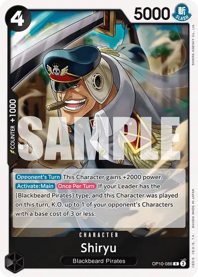 Shiryu OP10-086 OP10 Royal Blood