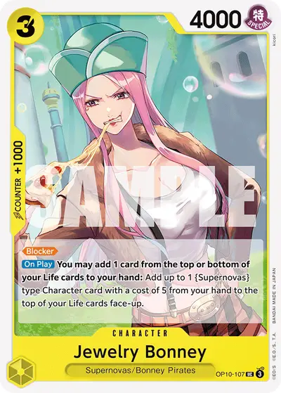 Jewelry Bonney OP10-107 OP10 Royal Blood