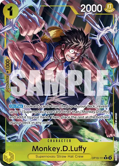 Monkey D. Luffy OP10-111 Parallel OP10 Royal Blood
