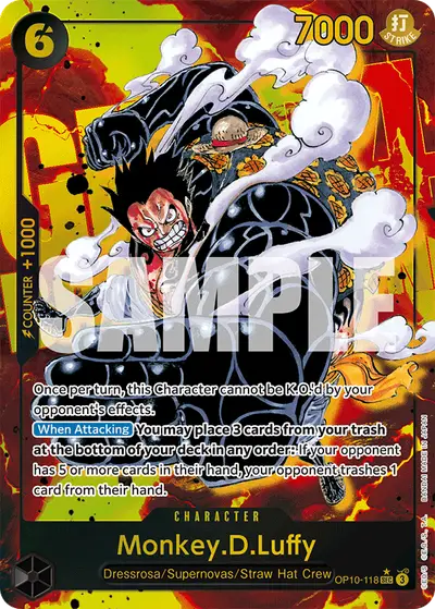 Monkey D. Luffy OP10-118 Parallel OP10 Royal Blood