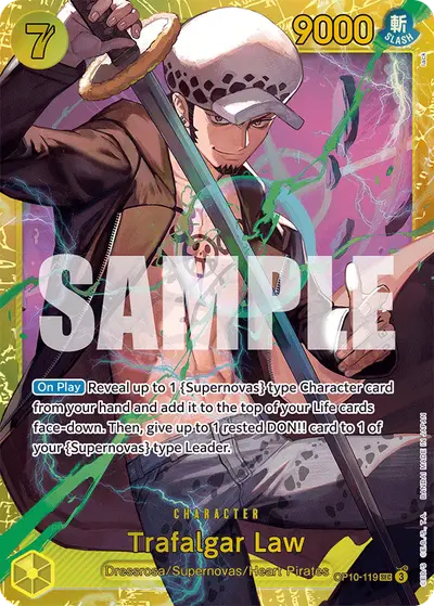 Trafalgar Law OP10-119 OP10 Royal Blood