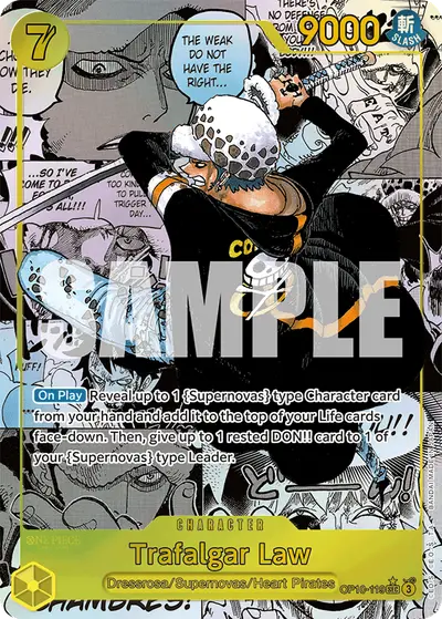 Trafalgar Law OP10-119 Manga OP10 Royal Blood