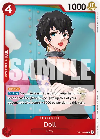 Doll OP11-008 OP11 A Fist of Divine Speed