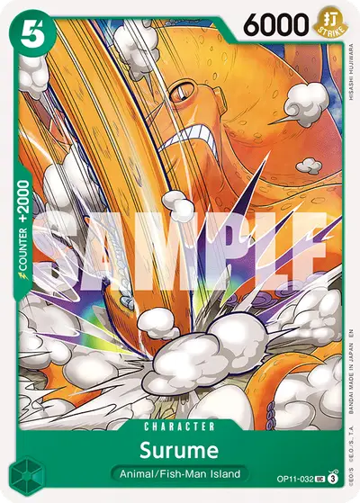 Surume OP11-032 OP11 A Fist of Divine Speed