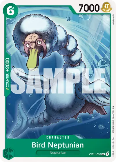 Bird Neptunian OP11-033 OP11 A Fist of Divine Speed