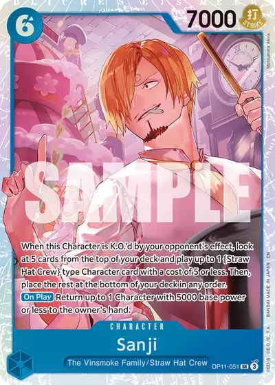 Sanji OP11-051 OP11 A Fist of Divine Speed