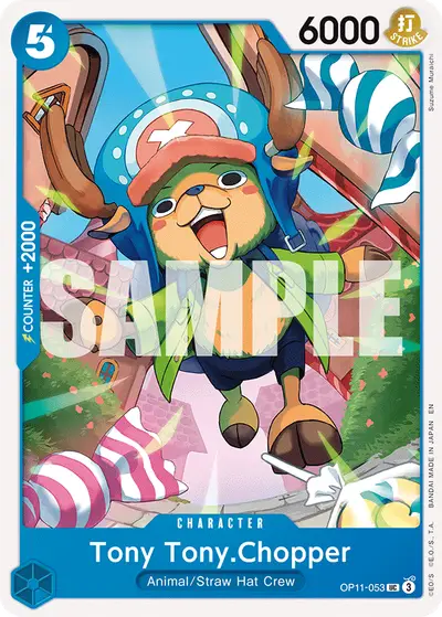 Tony Tony Chopper OP11-053 OP11 A Fist of Divine Speed