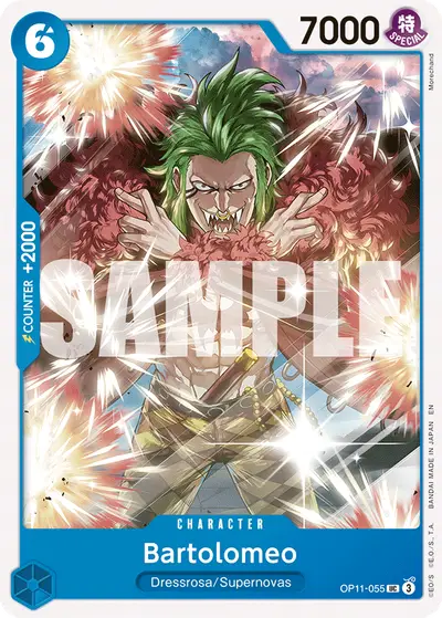 Bartolomeo OP11-055 OP11 A Fist of Divine Speed