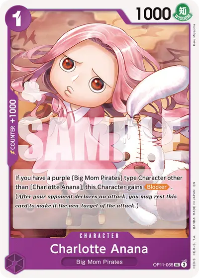 Charlotte Anana OP11-065 OP11 A Fist of Divine Speed