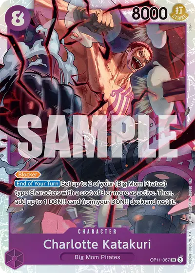 Charlotte Katakuri OP11-067 OP11 A Fist of Divine Speed