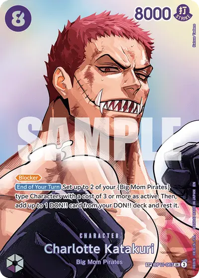 Charlotte Katakuri OP11-067 SP OP16 The Time of Battle