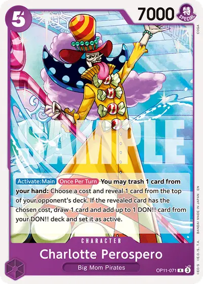 Charlotte Perospero OP11-071 Reprint 1 ST34 Purple Charlotte Katakuri