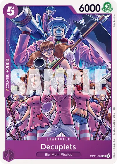 Decuplets OP11-078 OP11 A Fist of Divine Speed