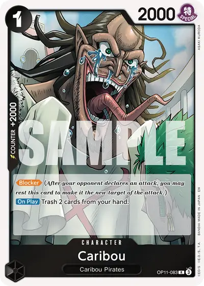 Caribou OP11-083 OP11 A Fist of Divine Speed