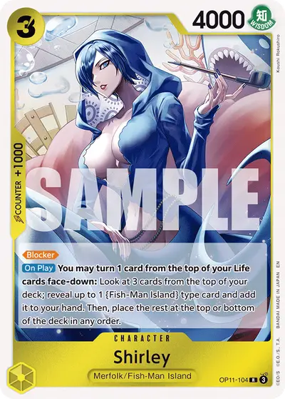 Shirley OP11-104 OP11 A Fist of Divine Speed