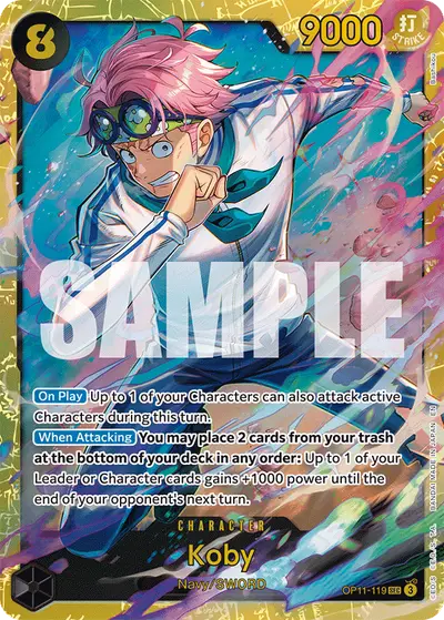 Koby OP11-119 OP11 A Fist of Divine Speed