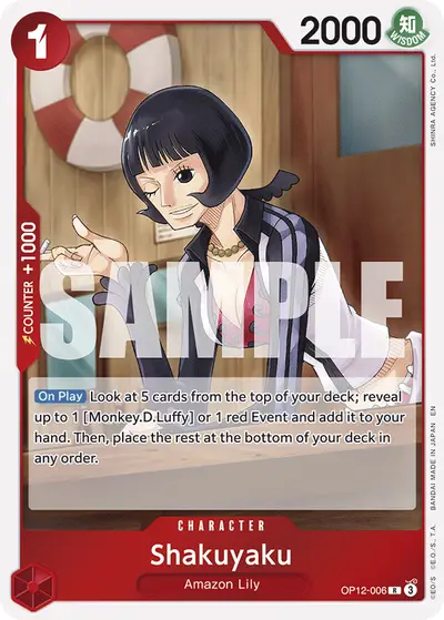 Shakuyaku OP12-006 OP12 Legacy of the Master