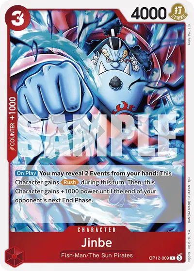 Jinbe OP12-009 OP12 Legacy of the Master