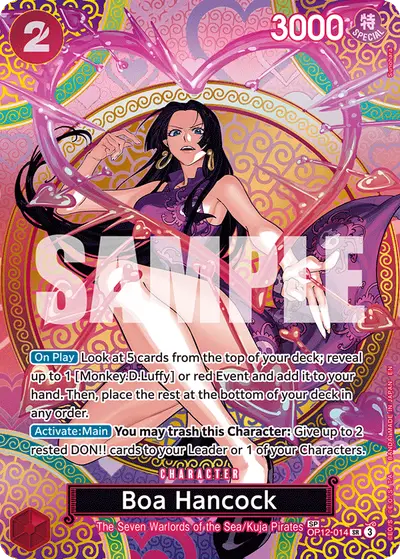 Boa Hancock OP12-014 SP OP15 Adventure on Kami's Island