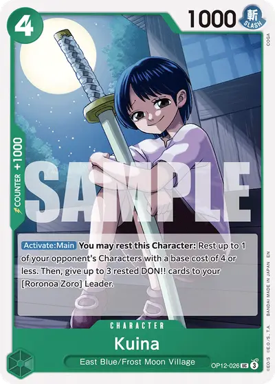 Kuina OP12-026 OP12 Legacy of the Master