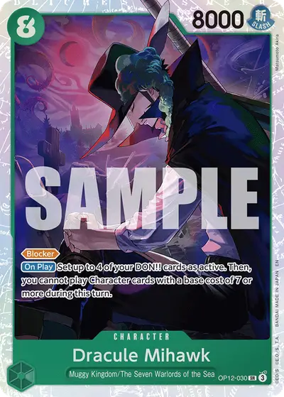 Dracule Mihawk OP12-030 OP12 Legacy of the Master