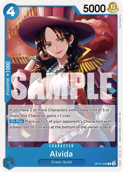 Alvida OP12-042 OP12 Legacy of the Master
