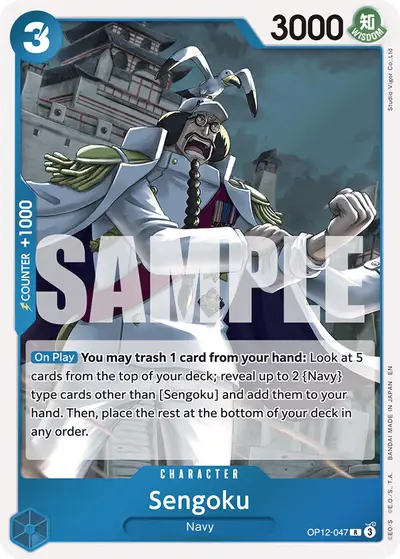 Sengoku OP12-047 OP12 Legacy of the Master