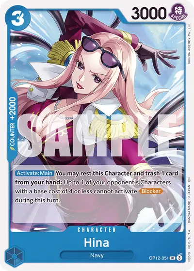 Hina OP12-051 OP12 Legacy of the Master