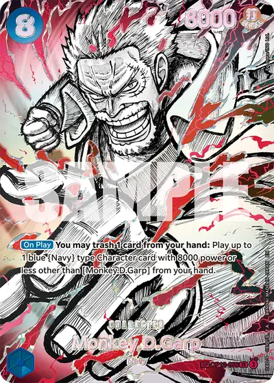 Monkey D. Garp OP12-056 SP OP17 The World's Strongest Warriors