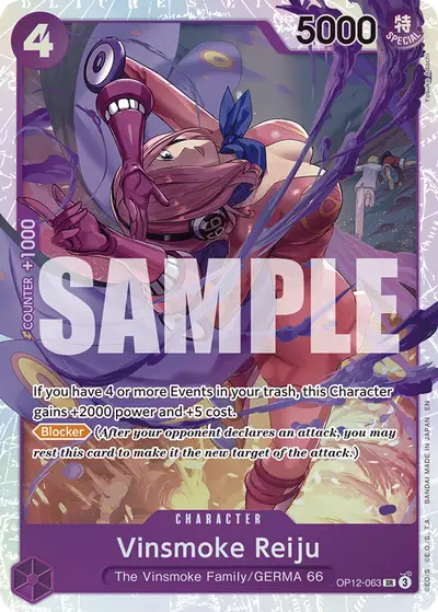 Vinsmoke Reiju OP12-063 OP12 Legacy of the Master