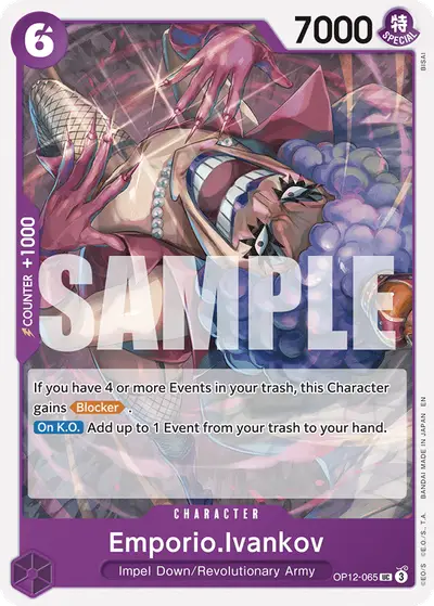 Emporio Ivankov OP12-065 OP12 Legacy of the Master