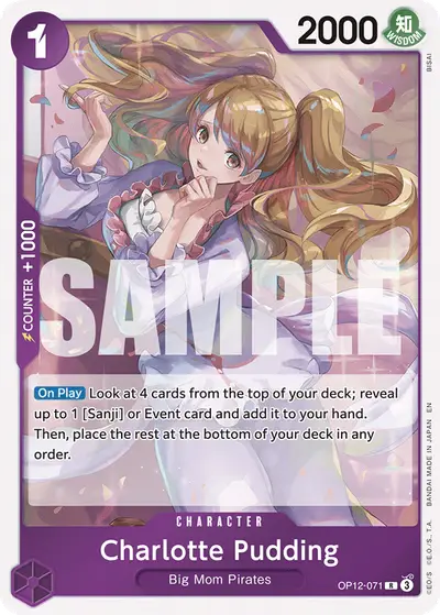 Charlotte Pudding OP12-071 OP12 Legacy of the Master