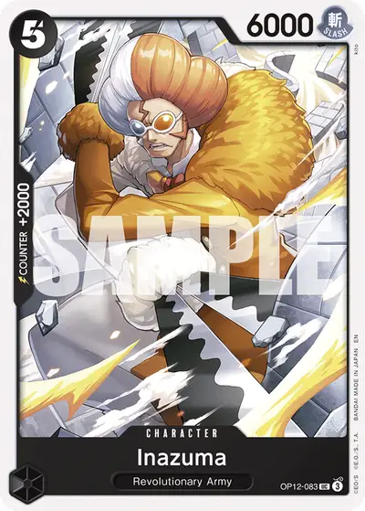 Inazuma OP12-083 OP12 Legacy of the Master