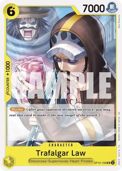 Trafalgar Law OP12-106 OP12 Legacy of the Master