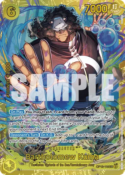 Bartholomew Kuma OP12-119 OP12 Legacy of the Master
