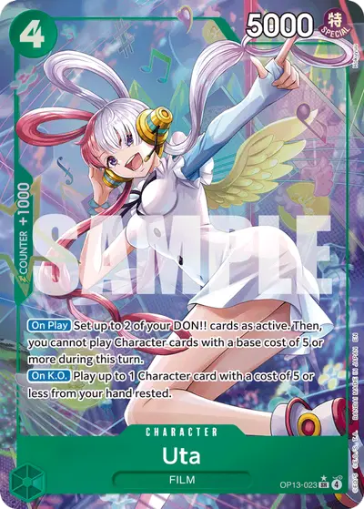 Uta OP13-023 Alternate Art OP13 Carrying On His Will