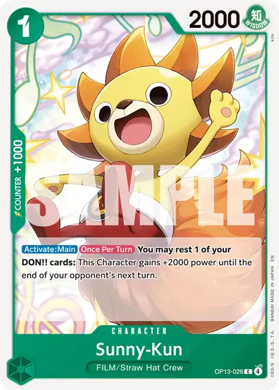 Sunny-Kun OP13-026 OP13 Carrying On His Will