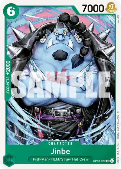 Jinbe OP13-029 OP13 Carrying On His Will