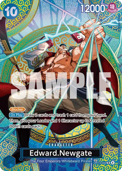 Edward Newgate OP13-042 SP OP15 Adventure on Kami's Island