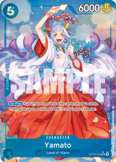 Yamato OP13-054 Alternate Art OP13 Carrying On His Will