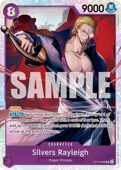Silvers Rayleigh OP13-066 OP13 Carrying On His Will