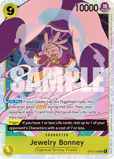 Jewelry Bonney OP13-108 OP13 Carrying On His Will