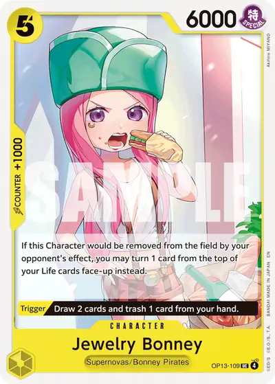 Jewelry Bonney OP13-109 OP13 Carrying On His Will