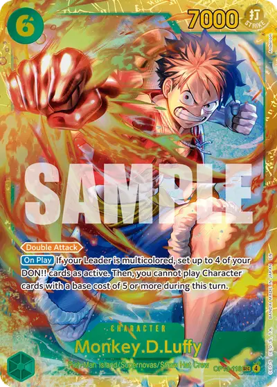 Monkey D. Luffy OP13-118 OP13 Carrying On His Will
